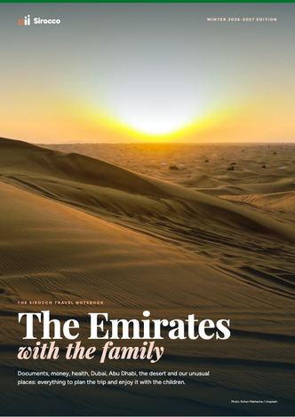 Pages from the The Emirates with the family guide