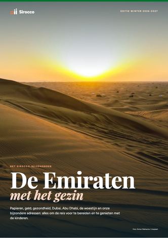 Pagina's uit de gids De Emiraten met het gezin