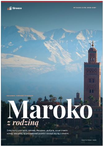 Strony przewodnika Maroko z rodziną