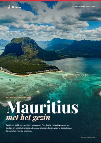Pagina's uit de gids Mauritius met het gezin