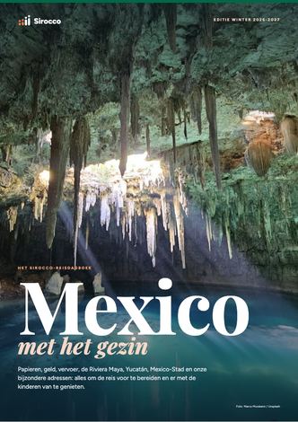 Pagina's uit de gids Mexico met het gezin