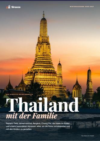 Seiten aus dem Reiseführer Thailand mit der Familie