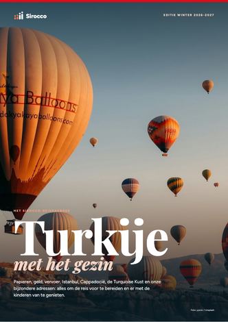 Pagina's uit de gids Turkije met het gezin