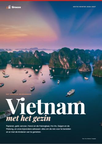 Pagina's uit de gids Vietnam met het gezin